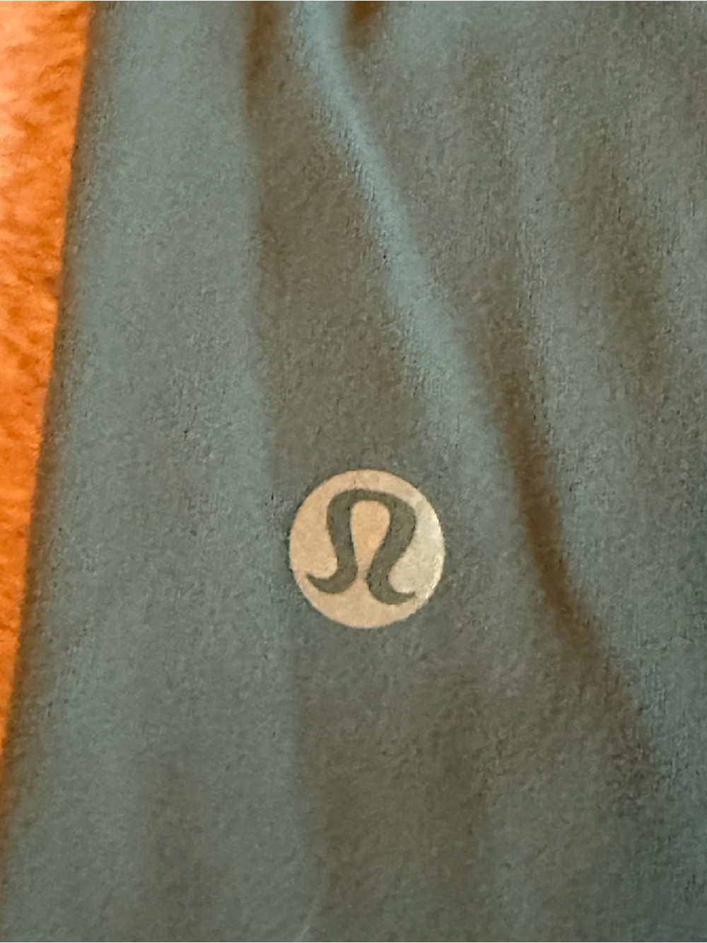 lululemon athletica Women's Teal Leggings with Reflective Logo